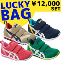 asics TUM186 童鞋 3雙組福袋